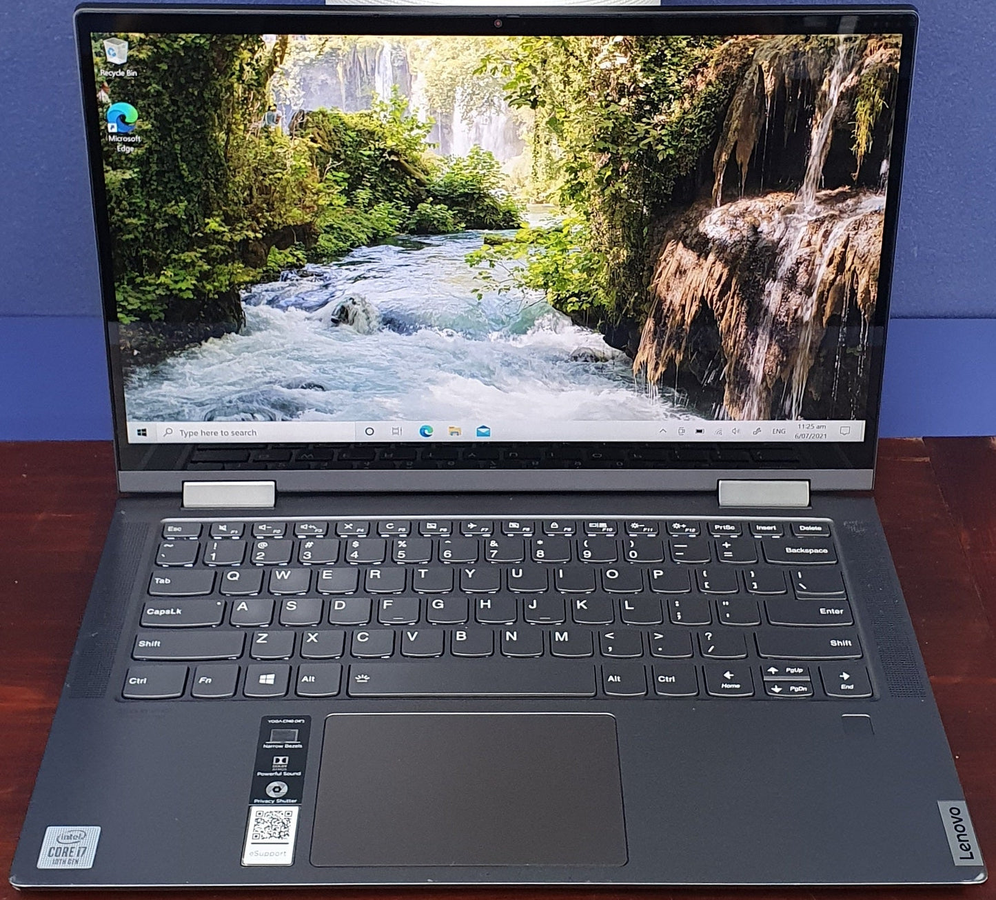 Lenovo Yoga - i7 10th Gen - 16GB RAM - 256GB SSD - 14" Full HD Touch Flip - Windows 11 Home