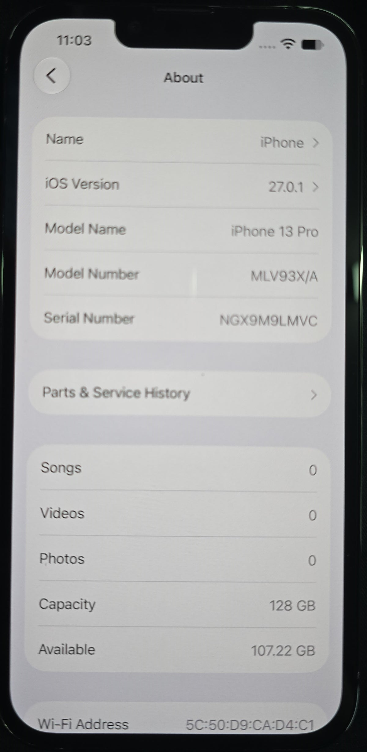 iPhone 13 Pro - 128GB - Space Grey