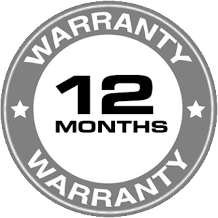 12 Month Warranty
