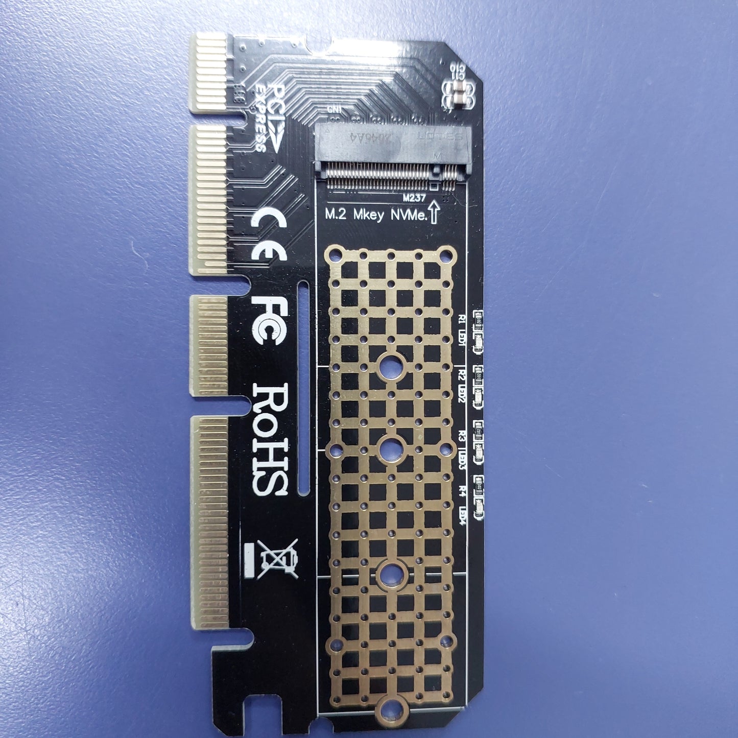 NEW NVME M.2 M-Key to PCIe Adaptor