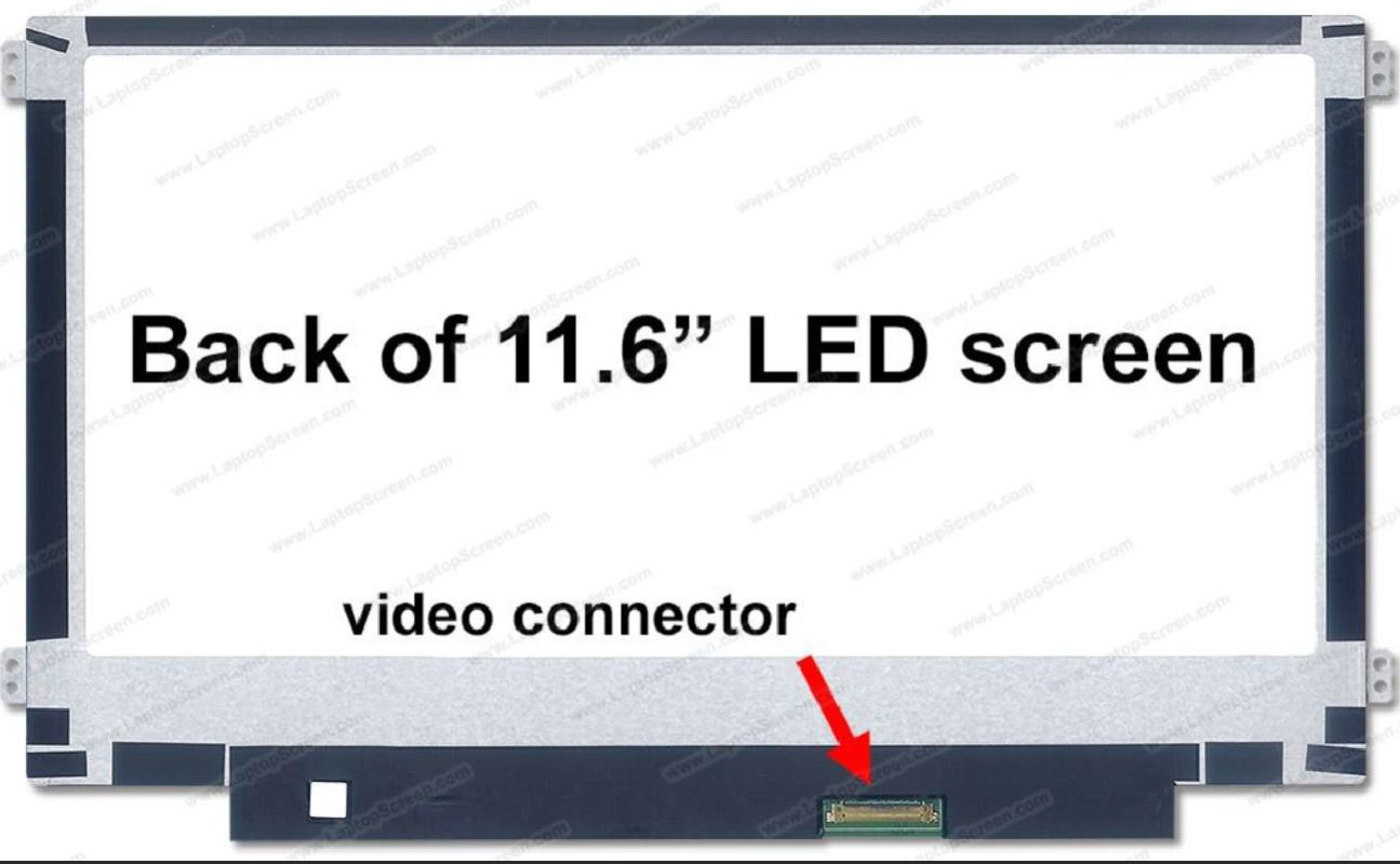11.6" 30Pin 1366x768 Left/Right Chromebook screen NEW