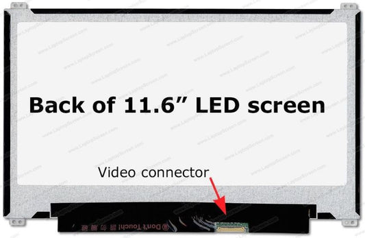 11.6" 30Pin 1366x768 Top/Bottom Chromebook screen NEW