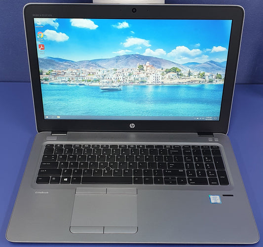 HP EliteBook G3 850 - i5 6th Gen vPro - 16GB RAM - 256GB SSD + 1000GB HDD - 15.6" Full HD - Windows 10 Professional