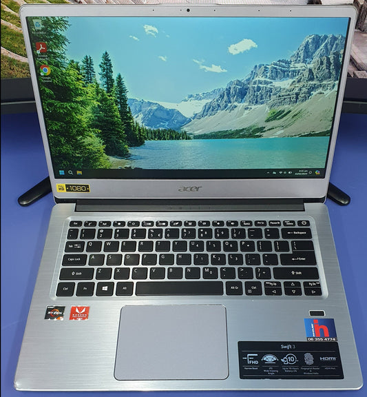 Acer Swift - Ryzen 5 3500U - 12GB RAM - 128GB SSD - 14" HD - Windows 11 Home