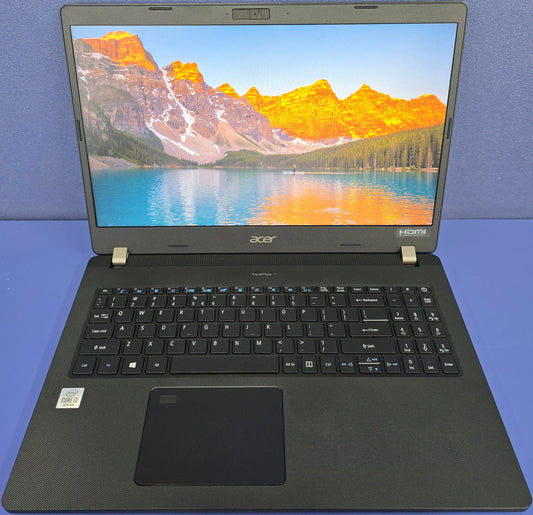 Acer TravelMate - 15.6" HD - i3 10th Gen - 8GB RAM - 128GB SSD - Windows 11 Home