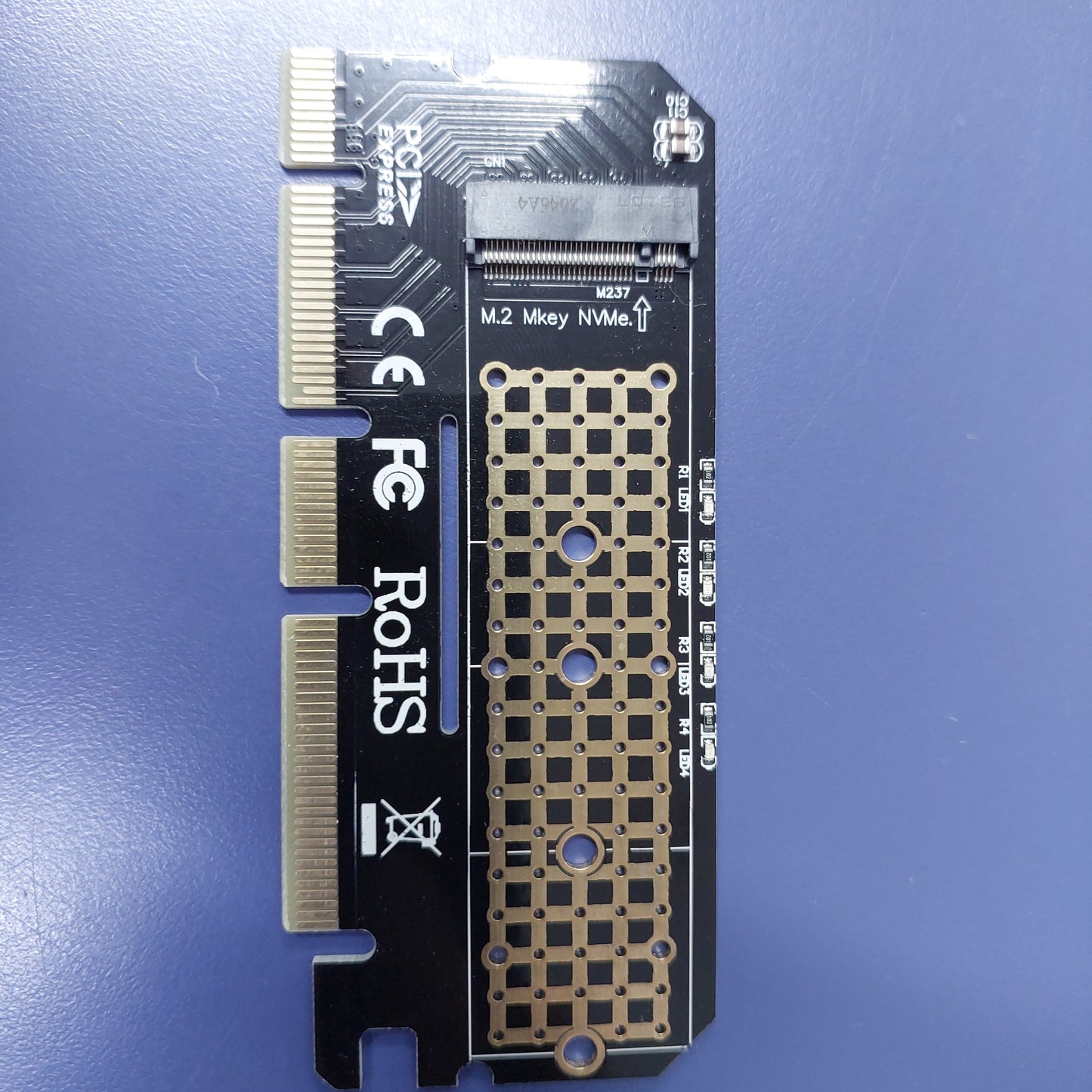 NEW  NVME M.2 M-Key to PCIe Adaptor